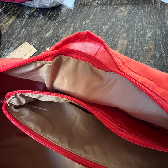 JUST REDUCED!! Coach Packable Tote WITH inner zip snap in pocket. Orange - Picture 7 of 16